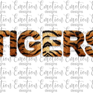 Tigers, School Mascot, instant download, Sublimation graphics, PNG, DTF printing