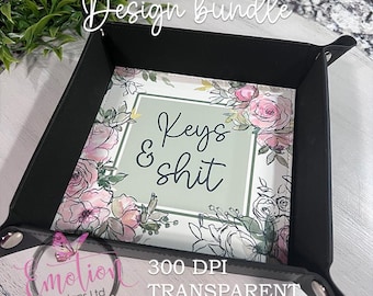 Diseño digital de sublimación de bandejas Snap, descarga instantánea, gráficos de sublimación, bandejas de valet, impresión DTF
