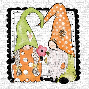 Gnomes clipart, instant download, Sublimation graphics, PNG, DTF printing