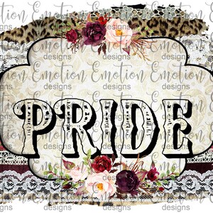 Pride Frame Burgundy, instant download, Sublimation graphics, PNG, DTF printing