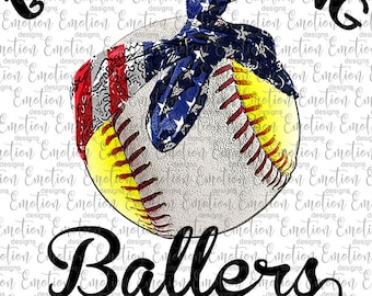 Busy Raising Ballers Baseball Softball USA PNG, Clipart, baseball, instant download, sublimation, DTF printing