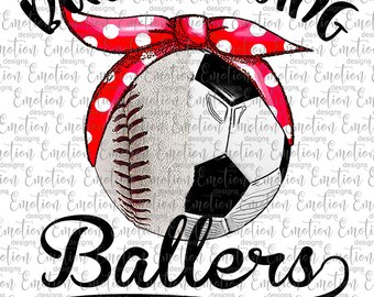Jugadores de béisbol y fútbol ocupados levantando balones PNG, clipart, sóftbol, descarga instantánea, sublimación, impresión DTF