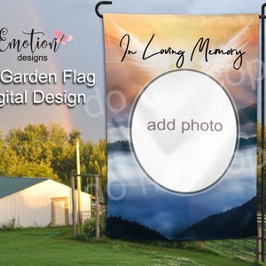 Garden Flag Sublimation Digital Design, instant download, Sublimation graphics