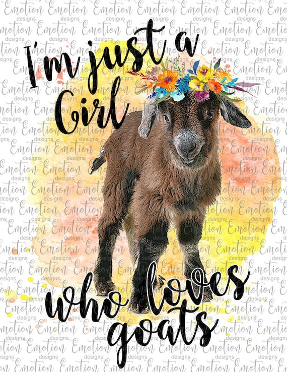 Just A Girl Who Loves Goats T-Shirt Goat Watercolor Gifts Just A Girl Who Loves Goats T-Shirt Goat Watercolor Gifts