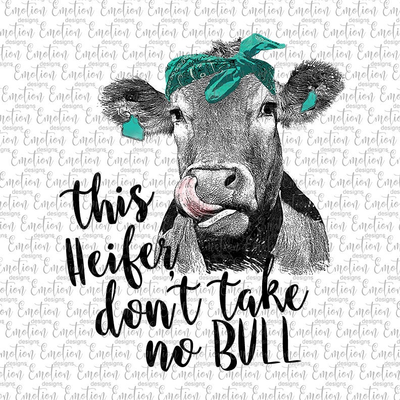 This Heifer Dont Take No Bull This Heifer Dont Take No Bull