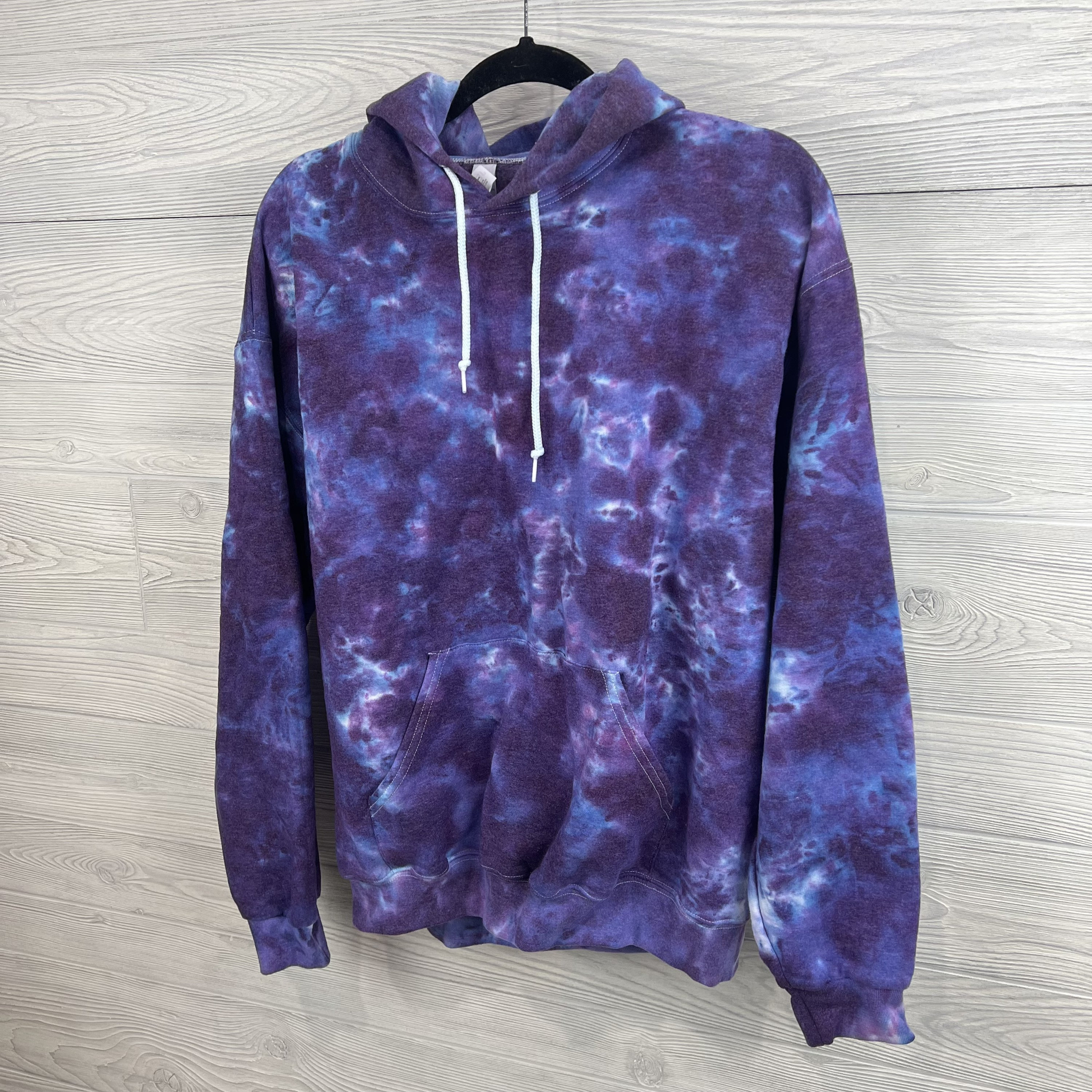 Tie-dye Hoodie / Amethyst: Purple W/ Blue Hues / Tie Dye Hoodie 