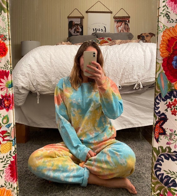 Pastel sweatsuit set new arrivals