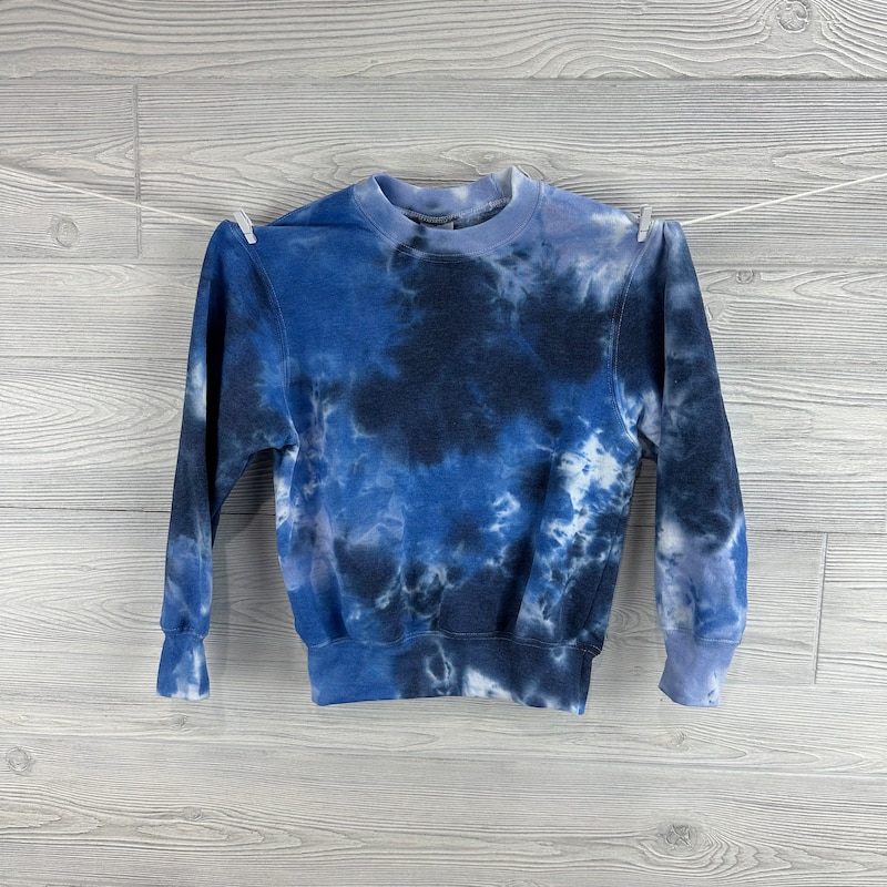 Blue Sky Tie Dye Crewneck