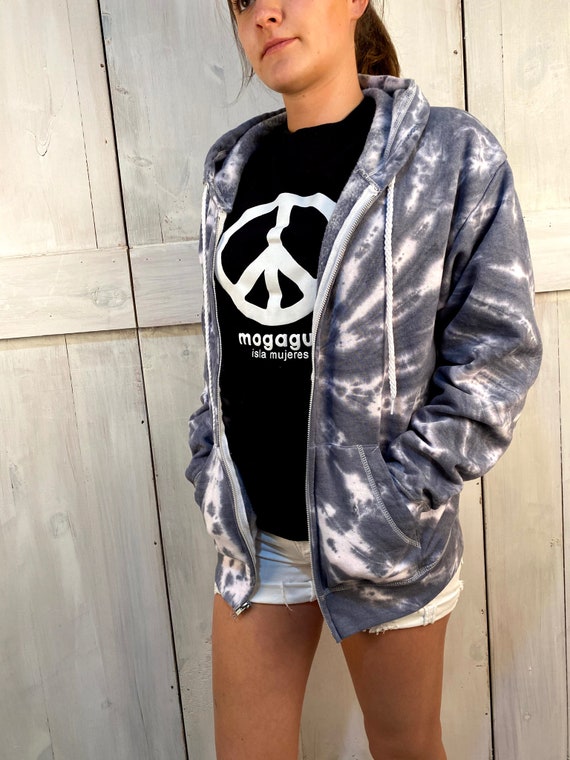 Subdued tie dye hoodie hotsell