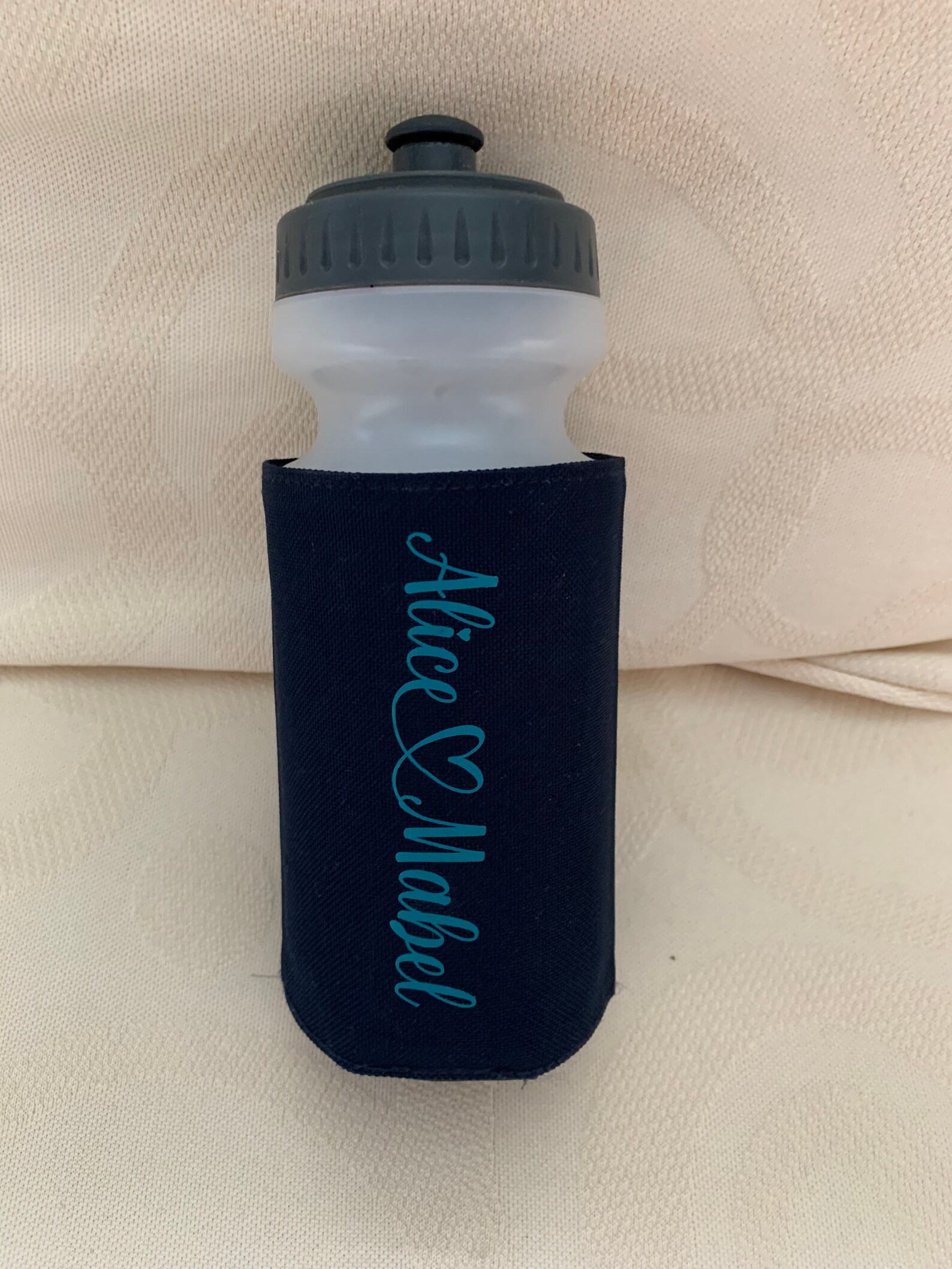 Personalised Drinks Bottle Holder and Bottle Etsy UK