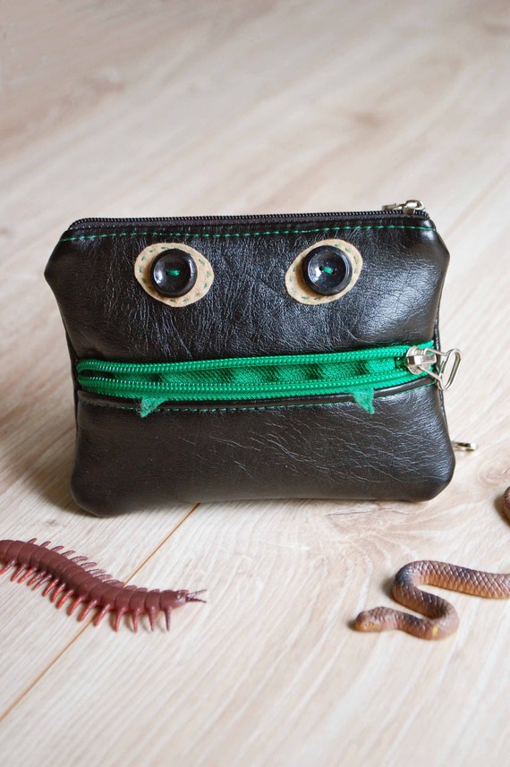Halloween Monster Coin Pouch Change Purse Spooky and Funny Odd Card Holder Etsy Ireland