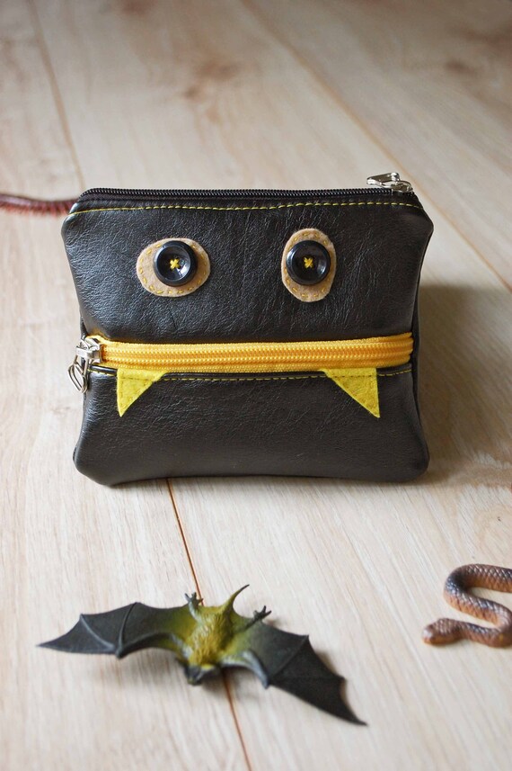 Halloween Monster Coin Pouch Odd Pocket Coin Change Purse Card Holder Bag Etsy
