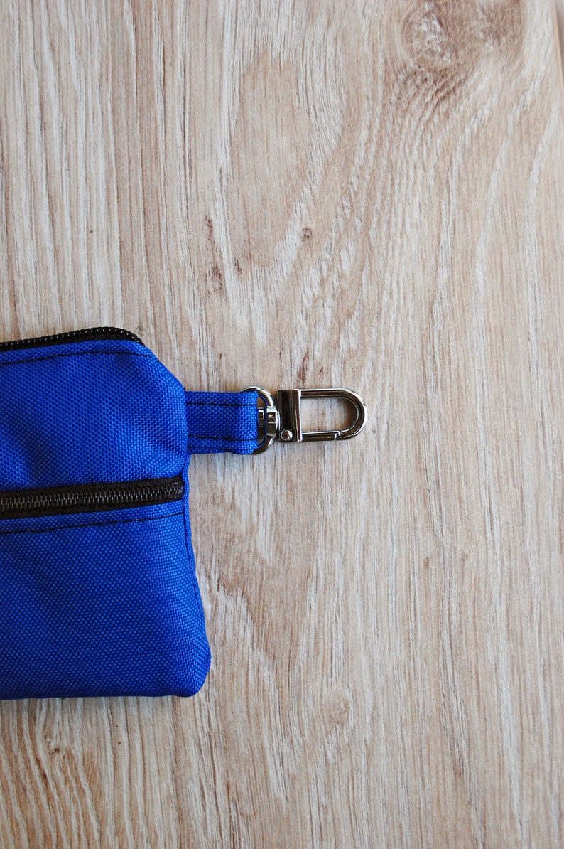 Mini Coin Purse With Clasp Card Holder Keychain Waterproof Etsy