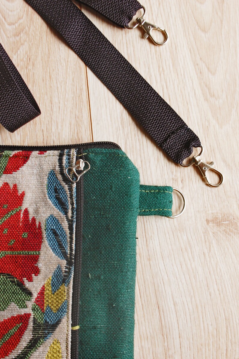 Boho Cross Body Pouch Womens Floral Crossbody Bag Cross Over Etsy