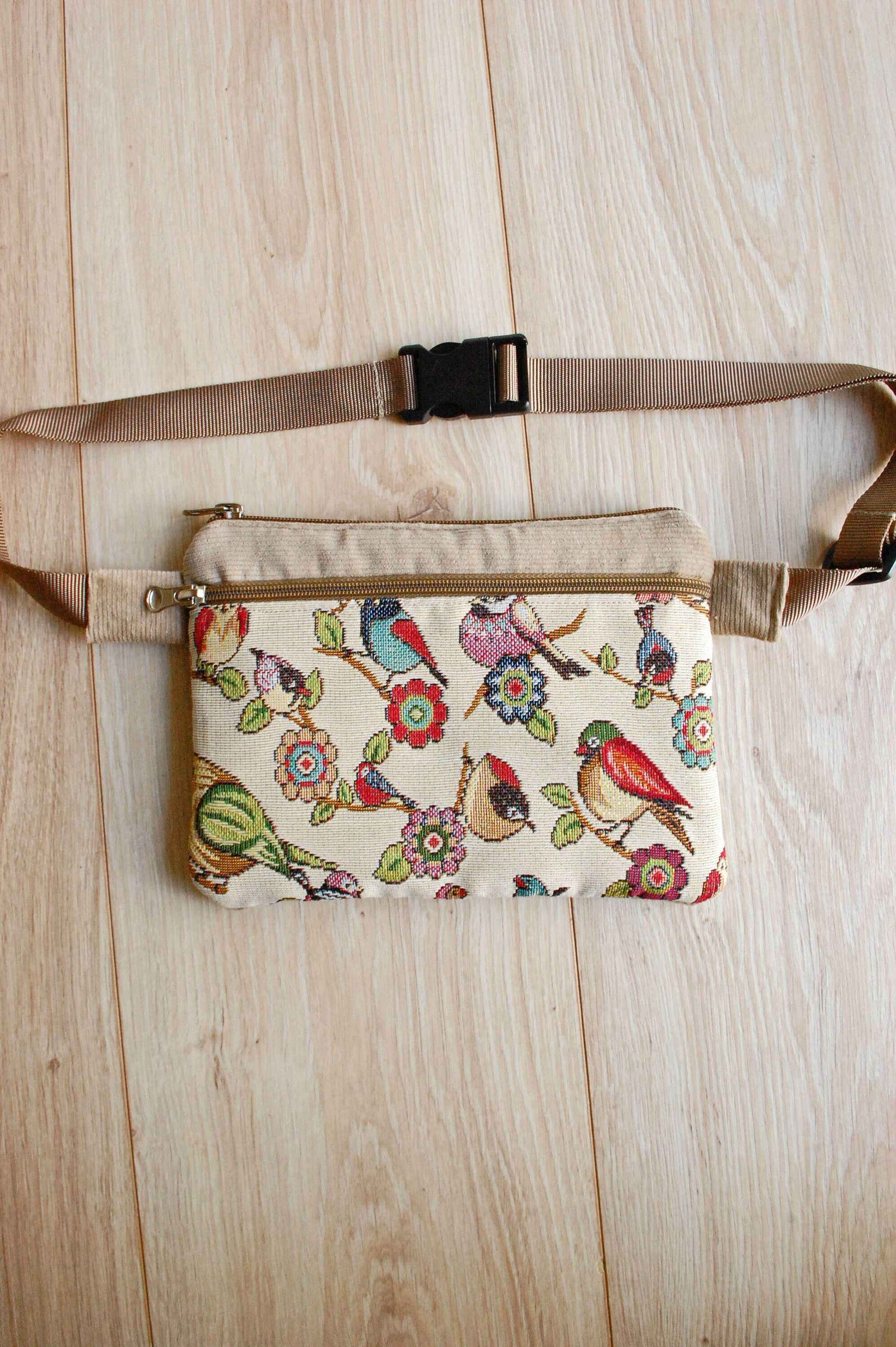 Velvet Fanny Pack for Women Tapestry Waist Bag Summer Fall - Etsy