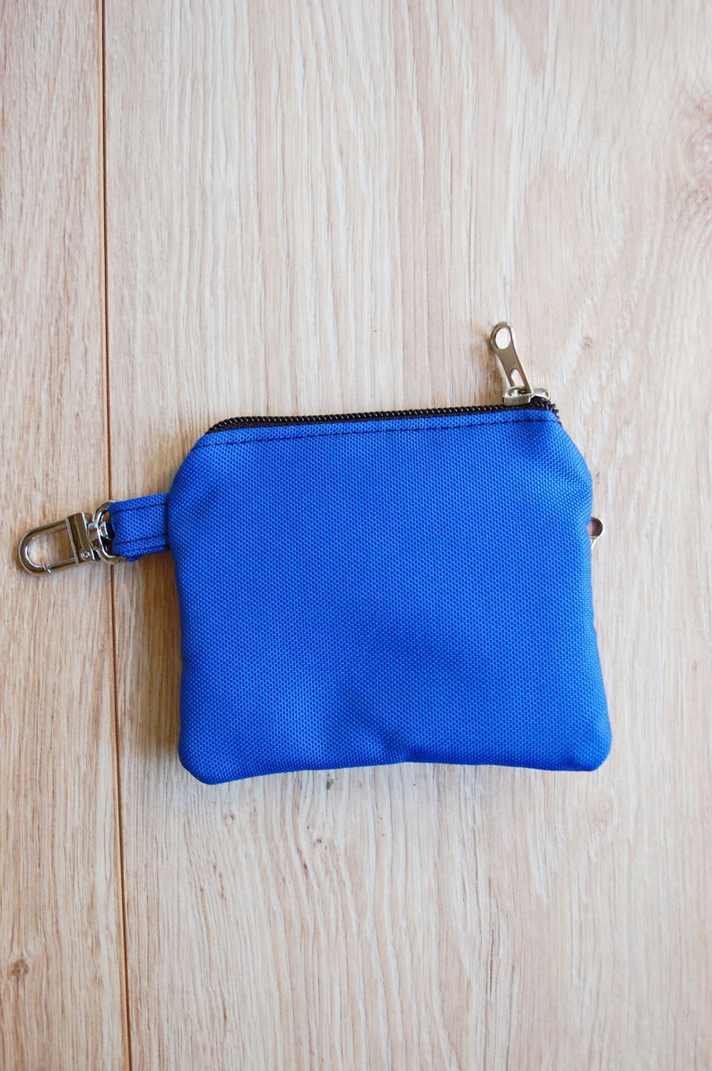 Mini Coin Purse With Clasp Card Holder Keychain Waterproof Etsy