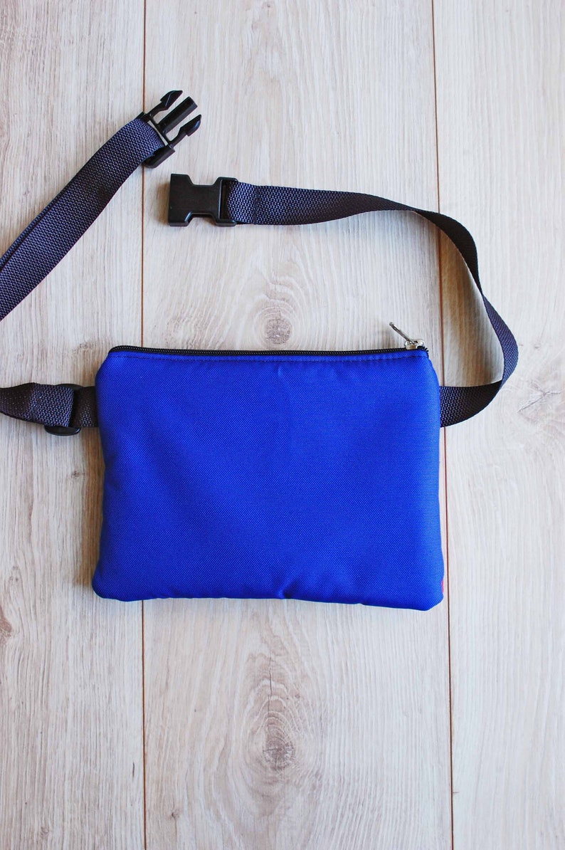 Rainbow Fanny Pack, LGBT Pride Accessory, Waterproof Waist Bag, Nylon Hip Pouch, Belt Wallet image 7