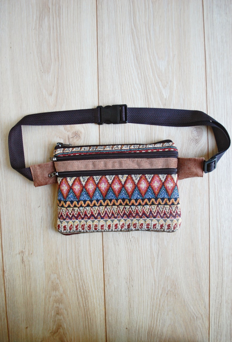Boho Fanny Pack for Women Ethnic Waist Bag Plus Size Tribal Etsy