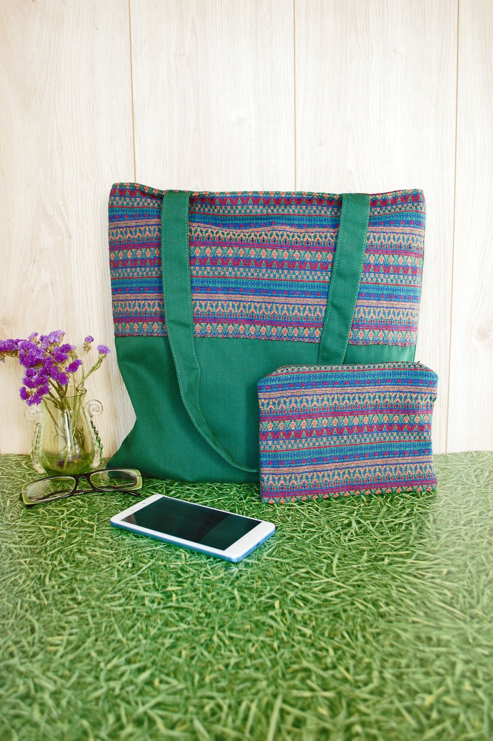 Hippie Ethnic Tote Shopping Bag Boho Shoulder Bag for Women Etsy