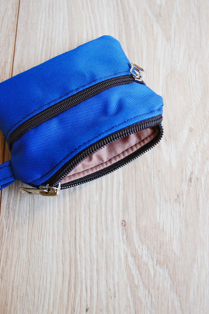 Mini Coin Purse With Clasp Card Holder Keychain Waterproof Etsy