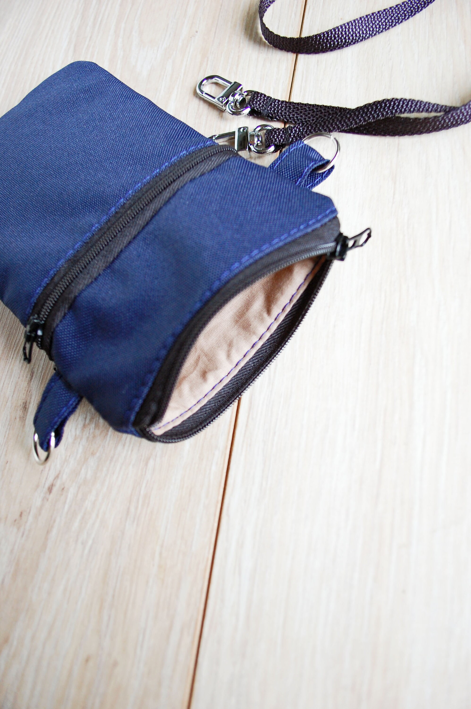 Neck Pouch Bag Sleeve for Cell Phone Mini Travel Neck Wallet Etsy