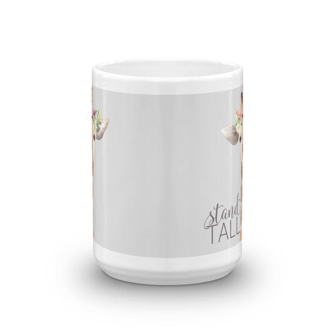 Stand Tall Giraffe Mug Giraffe Coffee Mug Crazy Giraffe | Etsy
