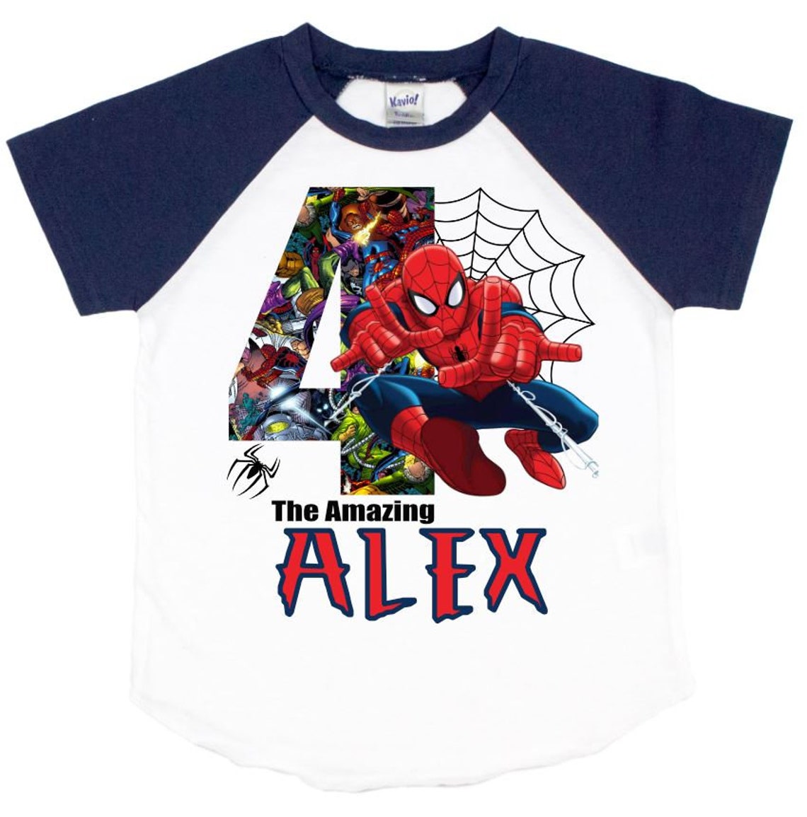 Spiderman Shirt Superhero Shirt Spiderman Tshirt Boy's Etsy