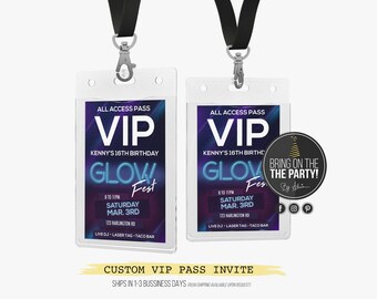 Lanyard Invitation Etsy