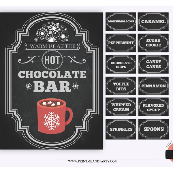 Hot Chocolate Bar Etsy