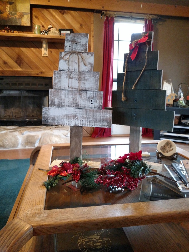 Rustic Pallet Wood Christmas Tree | Etsy