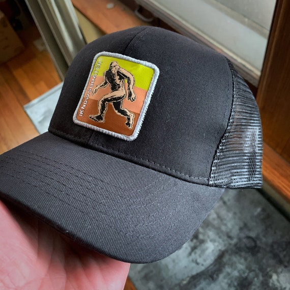 Bigfoot Hat Baseball Hat Iknowsquatch 