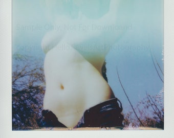 Feels Good- Semi-Nude Polaroid Film Print
