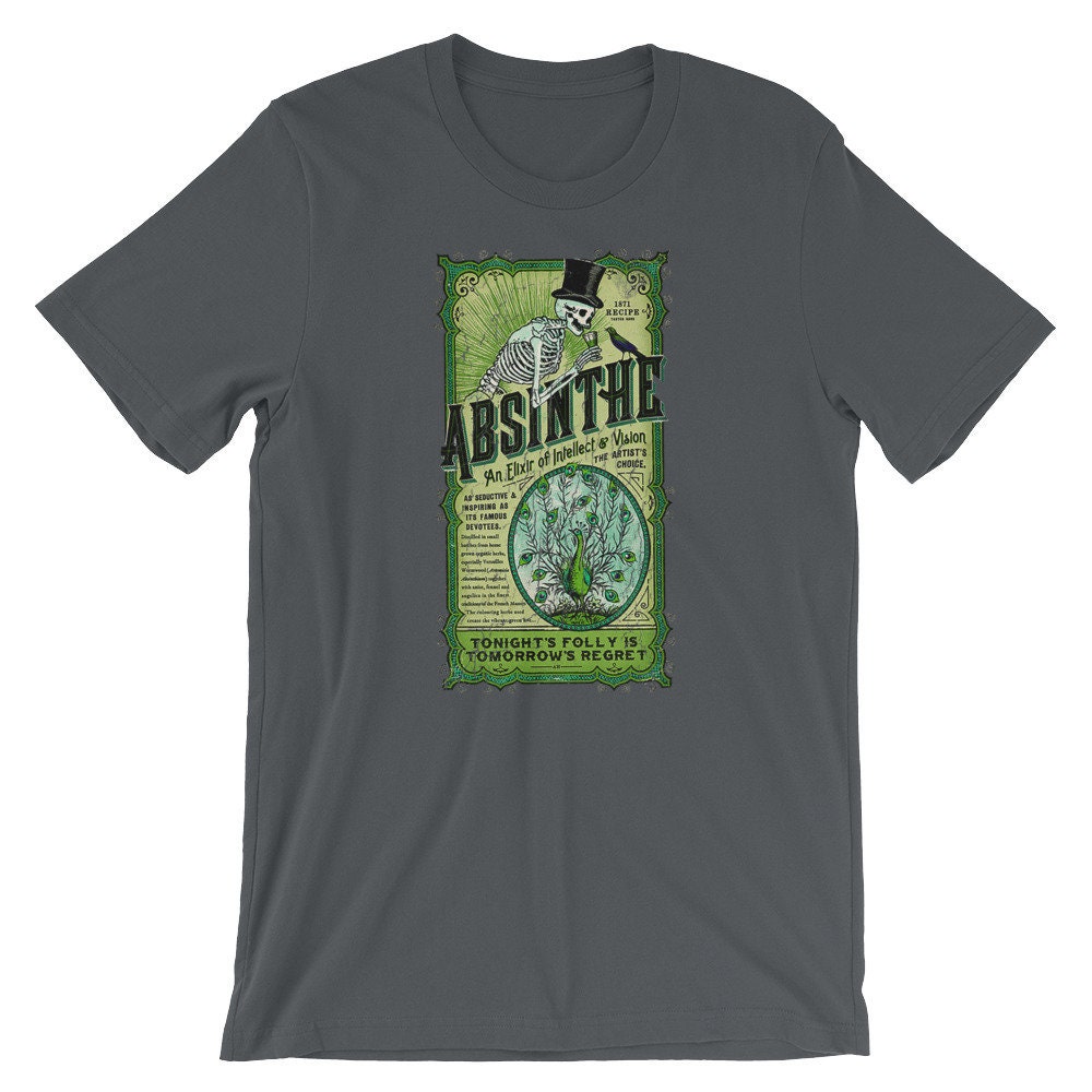 Absinthe Elixir of Intellect Vision Seductive Inspiring the Etsy