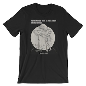 Gustav Mahler T-Shirt: Bohemian Composer Music Lover Tee