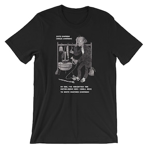 Gustav Mahler Sixth Symphony T-Shirt: Tragic Symphony Percussion