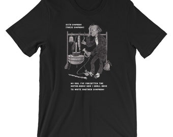 Camiseta de la Sexta Sinfonía de Gustav Mahler: Sinfonía Trágica de Percusión