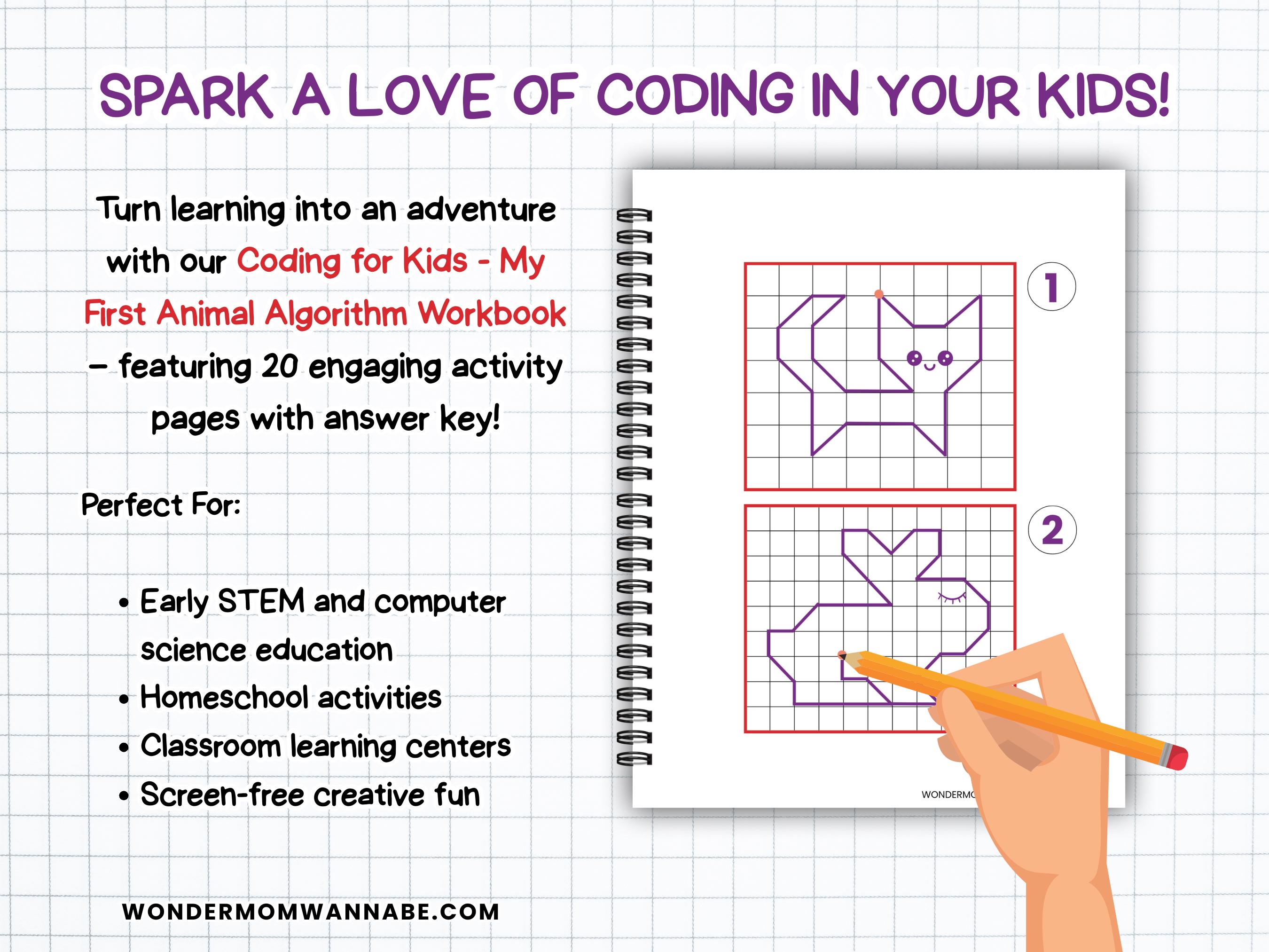 Coding for Kids – Simple Algorithms & Beginner Coding Fun | Homeschool ...