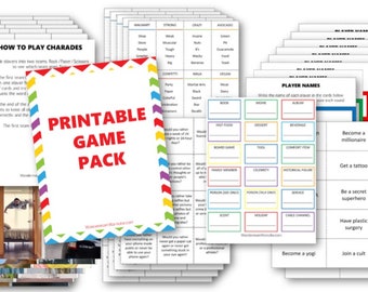 Printable 6-Game Pack
