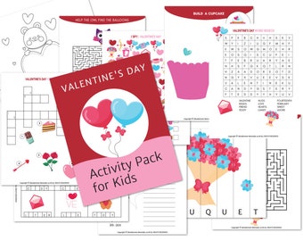 Kit d'activités de la Saint-Valentin pour les enfants