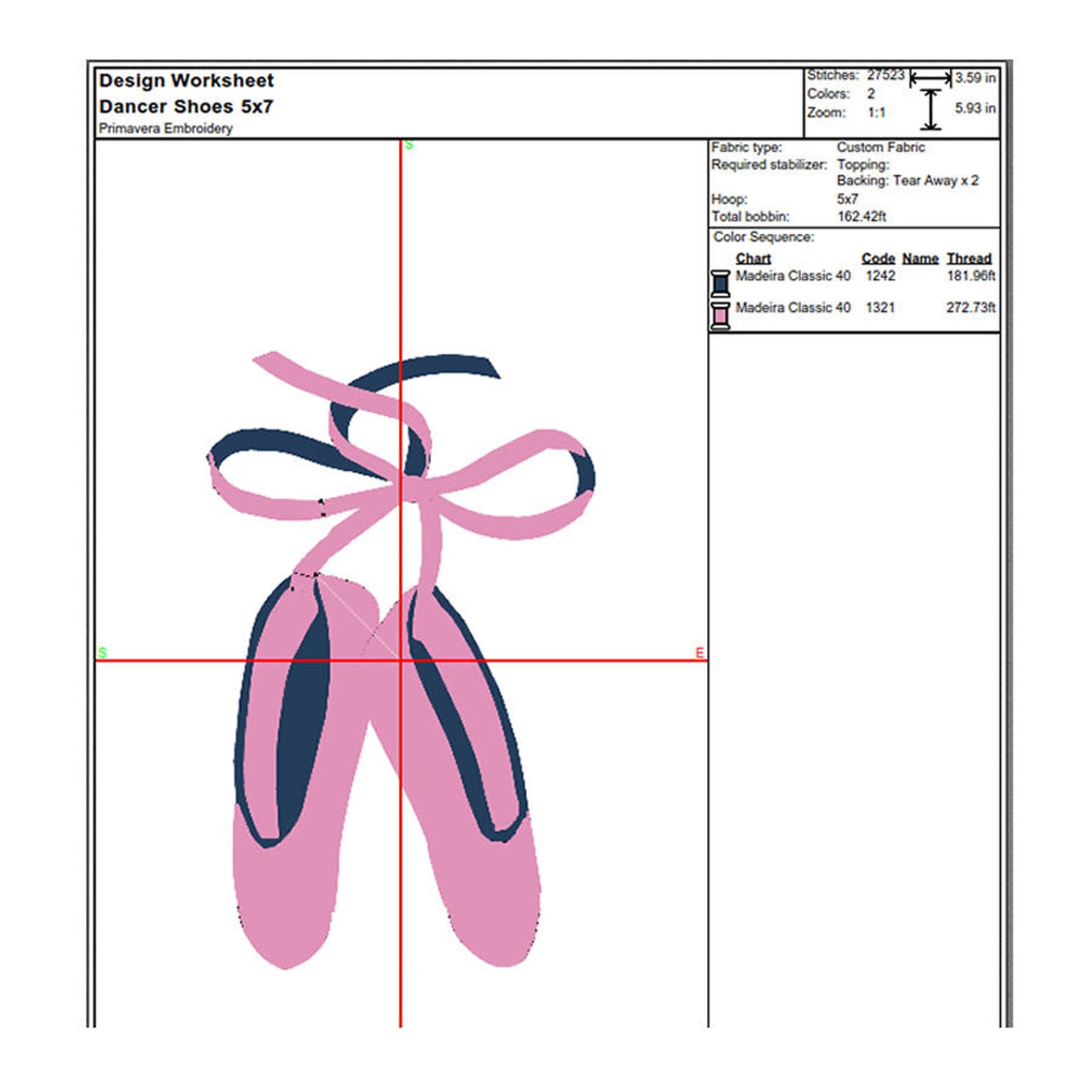 ballet shoes embroidery design (3 sizes / multiple formats) dance shoes machine embroidery pink - nutcracker motif peeker pes, j