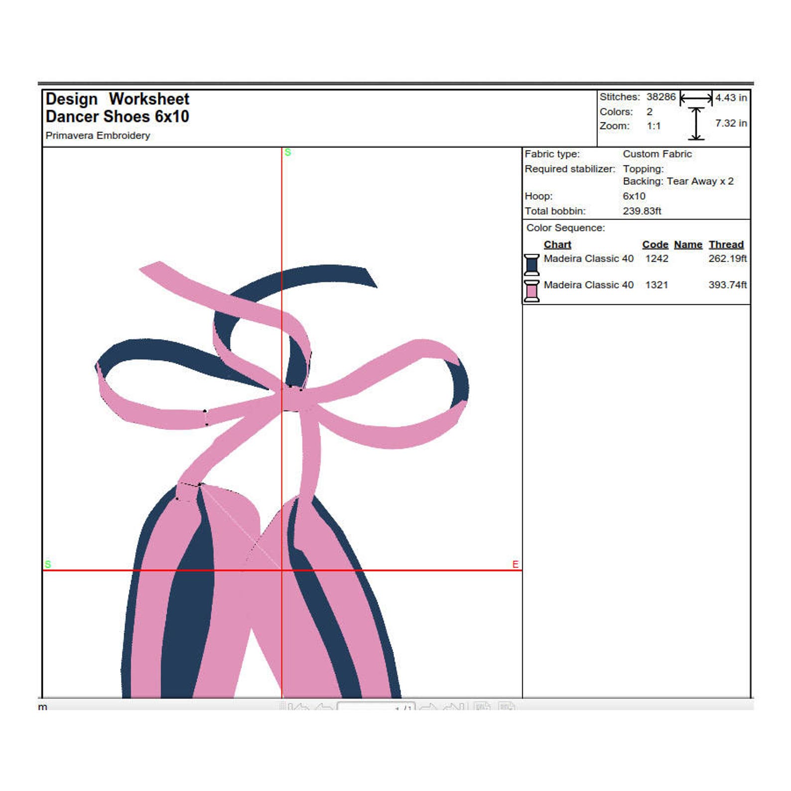 ballet shoes embroidery design (3 sizes / multiple formats) dance shoes machine embroidery pink - nutcracker motif peeker pes, j