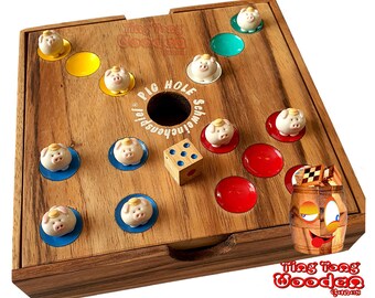 Ting Ting Wooden Games Etsy