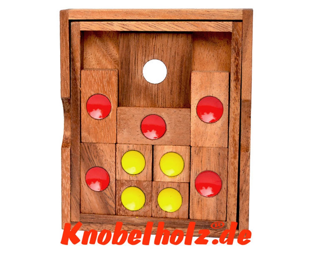 Khun Phan Large Knobelholz.de Escape Sliding Game Puzzle Game