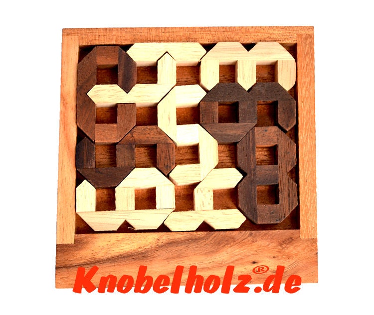 Números Puzzle de a rompecabezas de madera para niños jugando aprender  a calcular con rompecabezas hecho de madera perilla de madera en