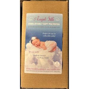 Angel Silk, Unbelievably Soft Polyester Stuffing 2 Lb Box (Brand new Sealed)