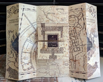 Marauders Map Hochzeitseinladungen: Personalisierte Party lädt ein