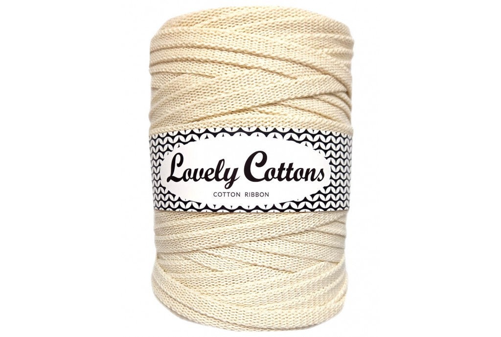 Personalised Natural Cotton Ribbon 10mm, 
