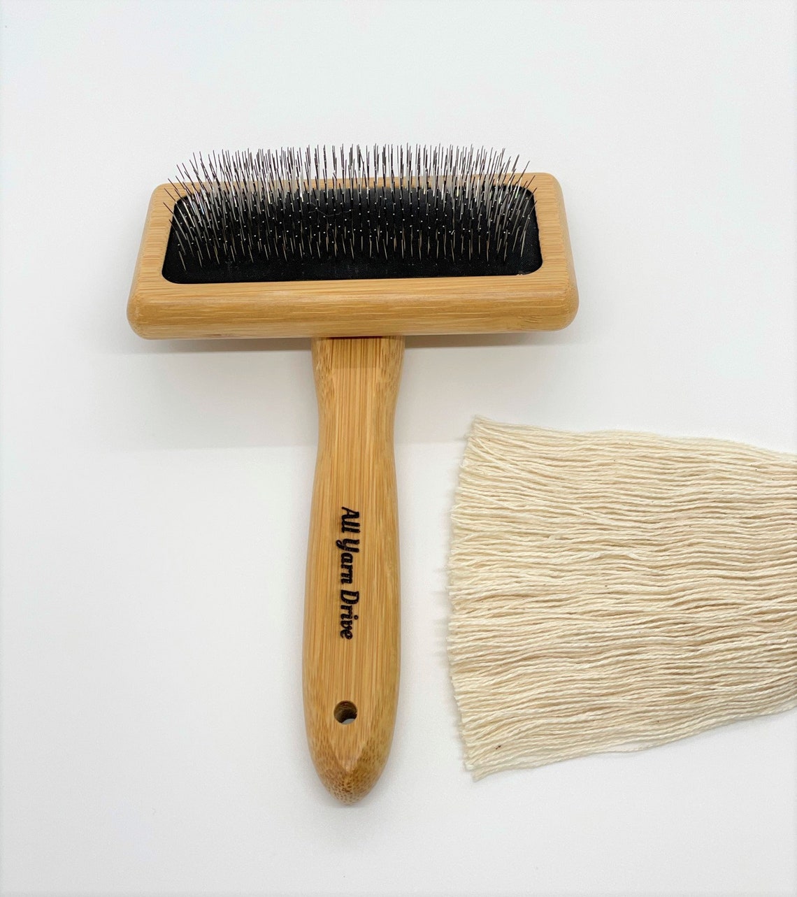 Macrame Bamboo Fringe Brush/macrame Fringing Comb/ Macrame Etsy