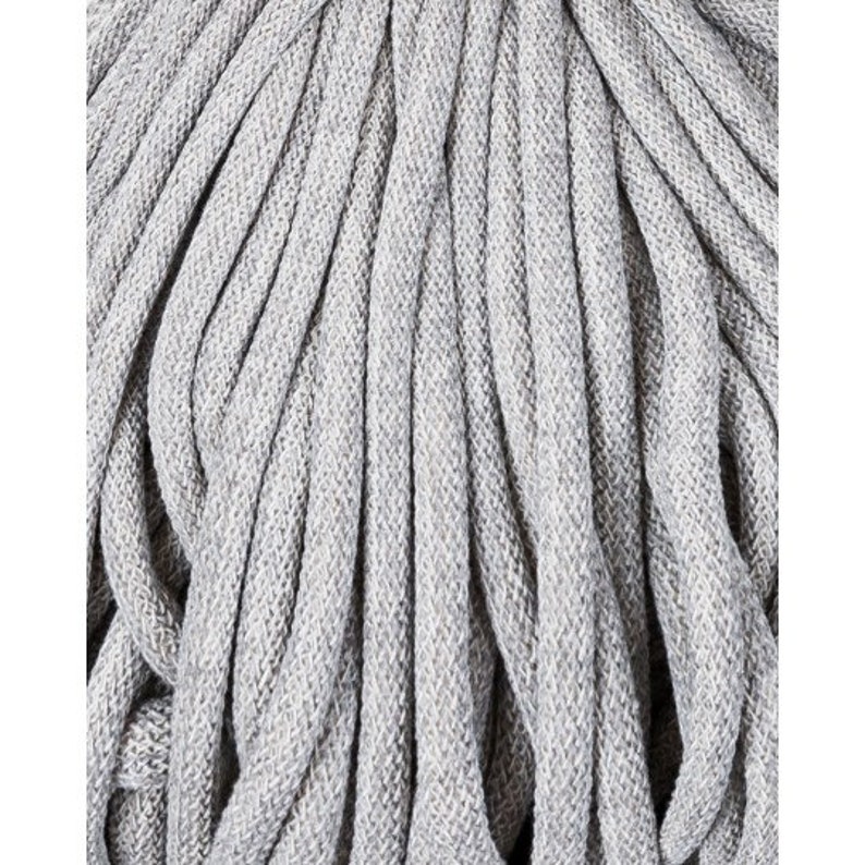 9mm Marble Braided Cotton Cord Bobbiny Macrame Cord Chunky Etsy