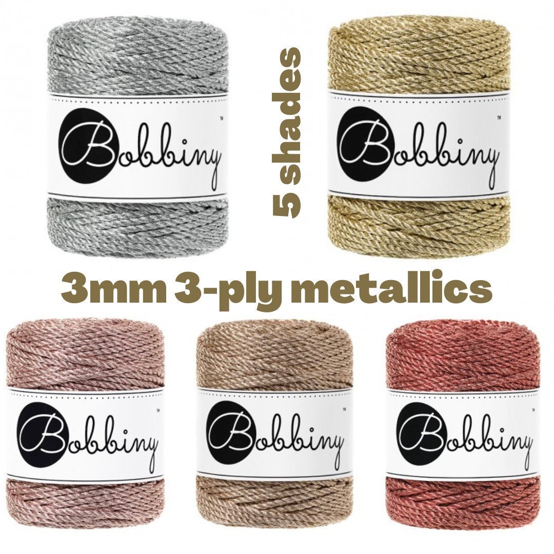 Bobbiny Macramé Rope Regular 3PLY 3 mm Peach Fuzz | Macramé 3PLY cord